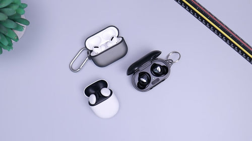 BassWave AirStudio Earbuds Front